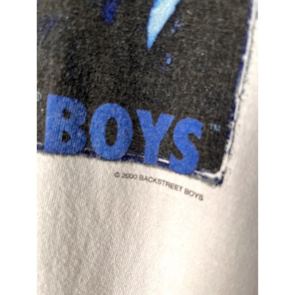 BACKSTREET BOYS VINTAGE BAND ARTIST T SHIRT WOMENS/YOUTH SIZE XL 90S Y2K 2000 - Picture 3 of 4